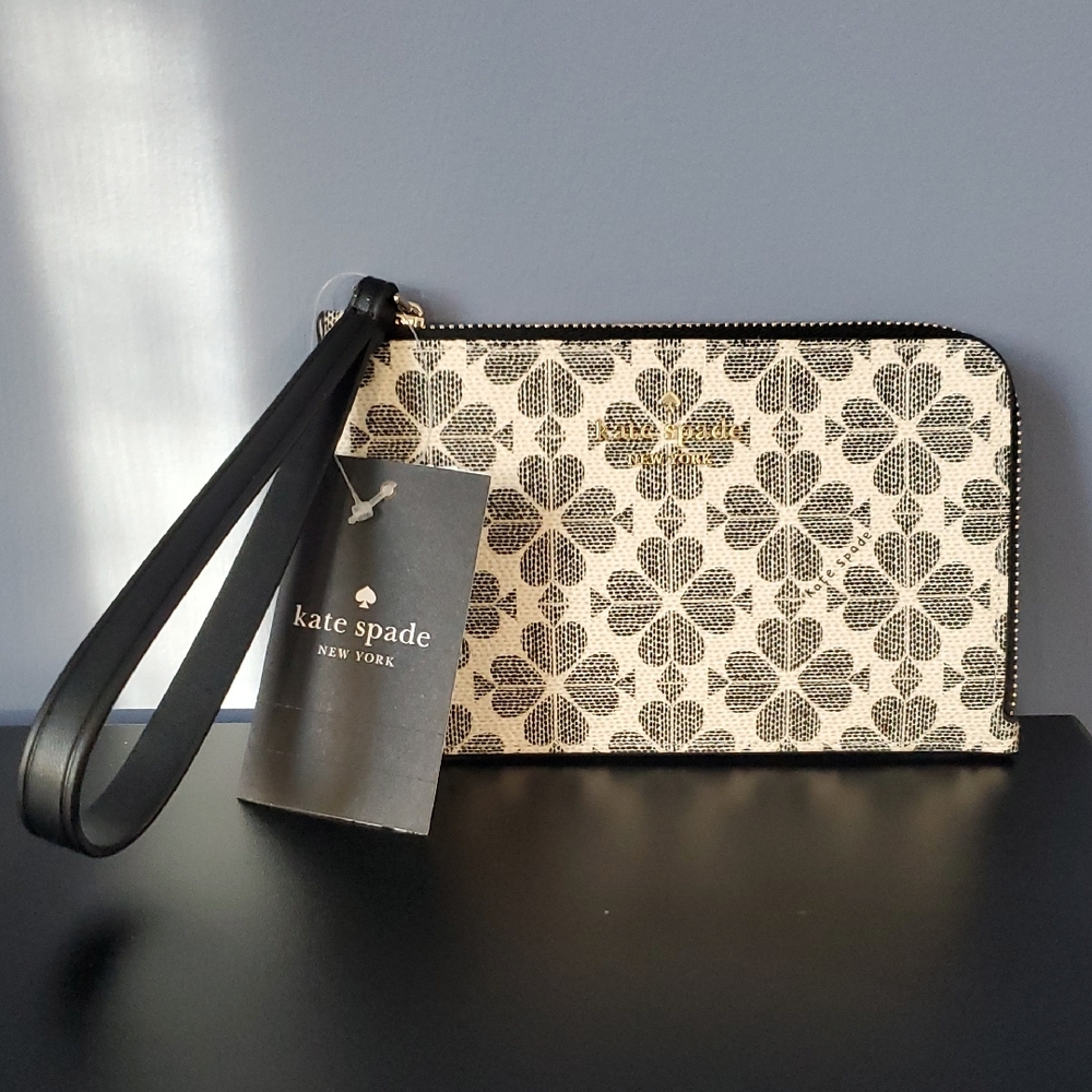 Kate Spade Large Spade Crossbody And Wristlet Set - Brand New With Tags - Picture 7 of 8